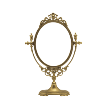 Mixing Vintage and Modern Styles - Vintage Mirror